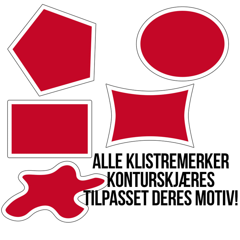 klistremerker russ